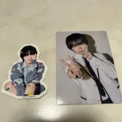 大西流星　特典　トレカ　ステッカーセット