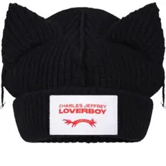 CHARLES JEFFREY LOVERBOY ニット帽 ビーニー 黒のサムネイル