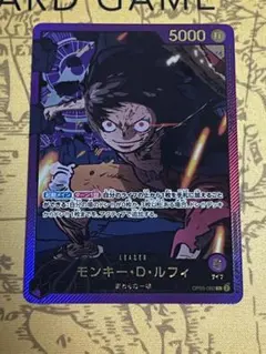 モンキー・D・ルフィ】OP-05-060 リーパラ 金文字 - メルカリ
