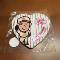 福岡ソフトバンクホークス　松本選手　缶バッジ