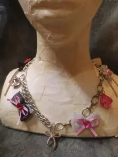 lovely charm22 Carolina glaser コラボ ネックレス - メルカリ