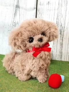 mix犬お座り編みぐるみ❤のサムネイル