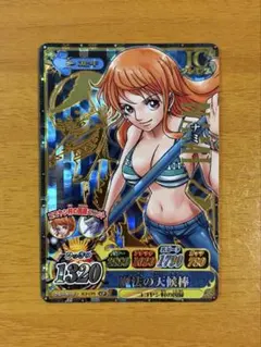 ミラクルバトルカードダス ONE PIECE 泥棒猫ナミ！プロモ 当時物