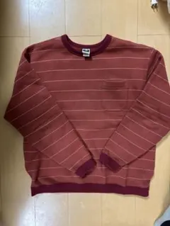 オレンジニット