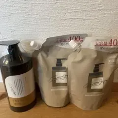 cocone クレイクリームシャンプー 本体＋詰替400g2個セット