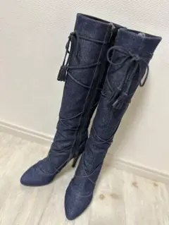 ［値下げしました］DIANA ダイアナ　デニムブーツ