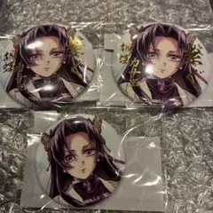 鬼滅の刃WEBSHOPくじ 箔押し缶バッジ胡蝶カナエ