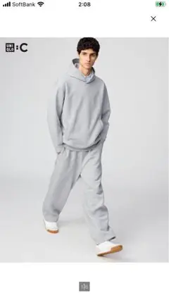 UNIQLO:C スウェットワイドパンツ　人気商品