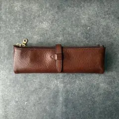 ルポ3サード ペンケース 限定色 Cカンパニー アリゾナレザー ブラウン