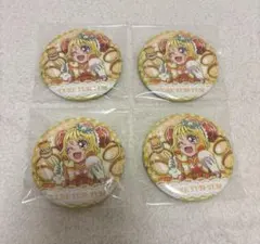 デリシャスパーティプリキュア キュアヤムヤム 変身口上 缶バッジ 華満