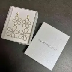 ya様専用♡ANNAN WEDDING ME250 フラワーモチーフイヤリング