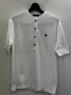 BURBERRY BLACK LABEL ヘンリーネックTシャツ
