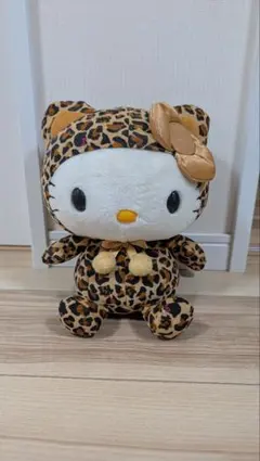 大特価ハローキティ 2005特大ぬいぐるみ ヒョウ柄 レオパード 平成