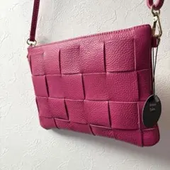 M Rose/エンメローズ メッシュバッグシリーズ レザーバッグ（イタリア製）