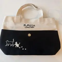 KALDI COFFEE FARM トートバッグ 猫デザイン