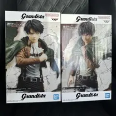 進撃の巨人 Grandista リヴァイ エレン フィギュア 2点セット