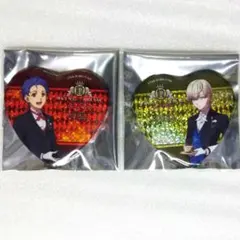 KING OF PRISM　シン　ルヰ　缶バッジ　キンツア　ホログラム