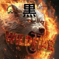 黒　ラバー アンチ　表ソフト WILD FIRE 1.5mm ワイルドファイア