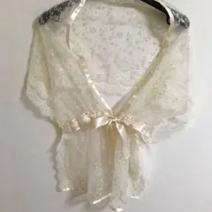 結婚式用 ボレロ レース 羽織もの