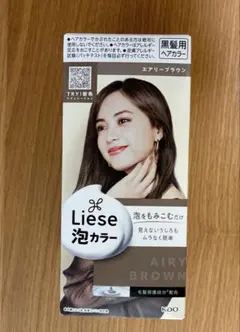 Liese リーゼ エアリーブラウン 泡カラー 108ml