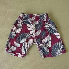 マーキーズ　オーシャンアンドグラウンド　柄ハーフパンツ　110