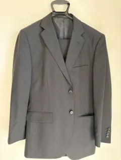 PETE MORRISON グレー ストライプ スーツジャケット
