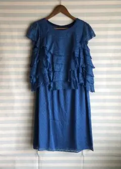 新品タグ付★sunauna絹ワンピース★定価35000円税抜