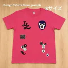 グラニフ ルチャリブレ マスクマン Tシャツ ピンク Mサイズ - メルカリ
