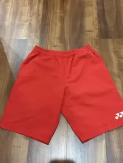YONEX ハーフパンツ レッド SS