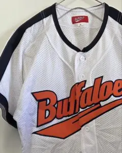 近鉄バッファローズ Buffaloes 野球 ユニフォーム ホワイト Mのサムネイル