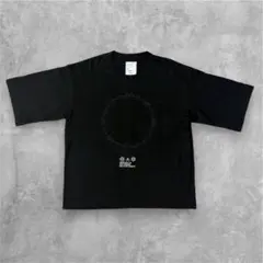 新品 SHAREEF シャリーフ 有刺鉄線 刺繍 ビッグTシャツ ブラックのサムネイル