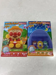 あつまれアンパンマン　指人形　かびるんるん　アンパンマン　キャンプ