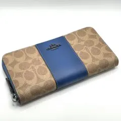 ✨極美品✨COACH コーチ ラウンドジップ 長財布 レディース