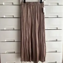 ペルルペッシュ　サテンプリーツロングスカートのサムネイル
