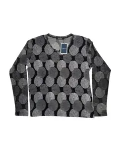 【新品未使用】 collett 円形模様 長袖Tシャツ　フリーサイズ