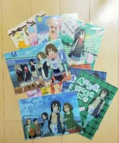 12枚セット けいおん！A4 クリアファイル ローソン限定 コンプ