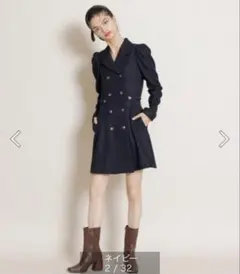 最終値下げ‼️REDYAZEL パワショルダブルボタンミニワンピース