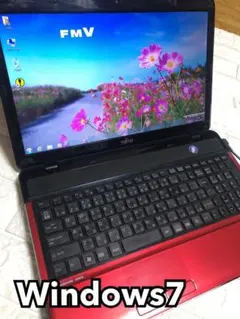 富士通 ノートパソコン LIFEBOOK AH42/E（レッド）