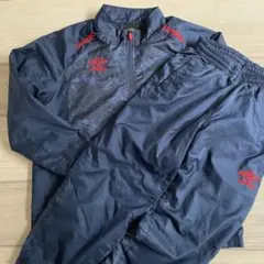 Umbro ピステ上下セット(140/150) ネイビー