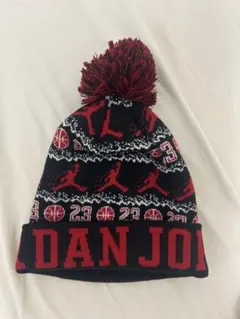 バスケットボールモチーフ ニット帽