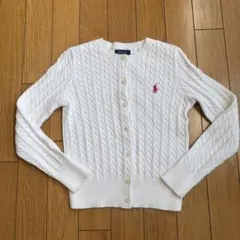 【中古】ラルフローレン　POLO 130 カーディガン