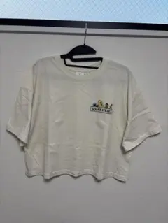 GU セサミストリート コラボ Tシャツ クロップド丈XL