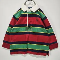 Polo by RALPH LAUREN　ベビー　ロンT　ラガーシャツ　ボーダー