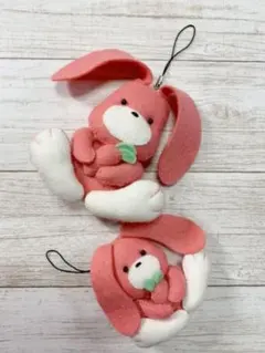 ウサギのストラップ