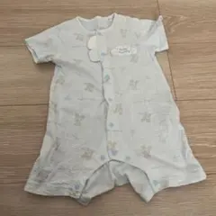 ミッキー 半袖ロンパース 60-70cm 綿100%