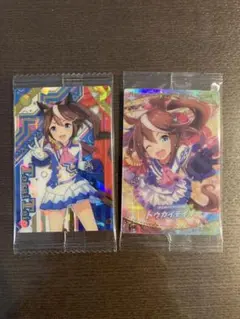 ウマ娘　ウエハース　カード　テイオー　SSR 他1枚セット