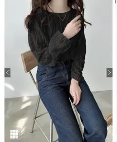 GRL ウェーブシアートップス