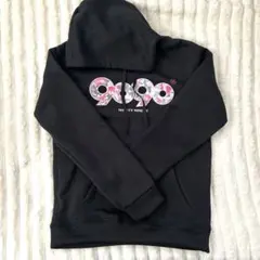 美品 9090 スゥエット パーカー セットアップ ブラック ピンク 迷彩