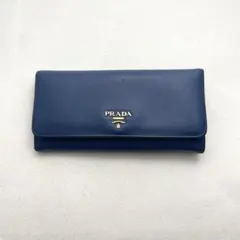 PRADA プラダ　サフィアーノ　フラップ　長財布　1007-2