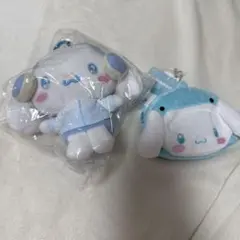 サンリオ シナモロール カラビナ付きマスコット ミニポーチ